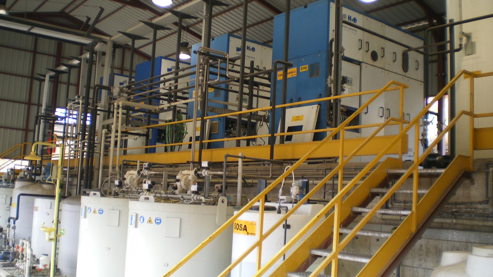 Imagen de la central de DSM en Nerva, Huelva