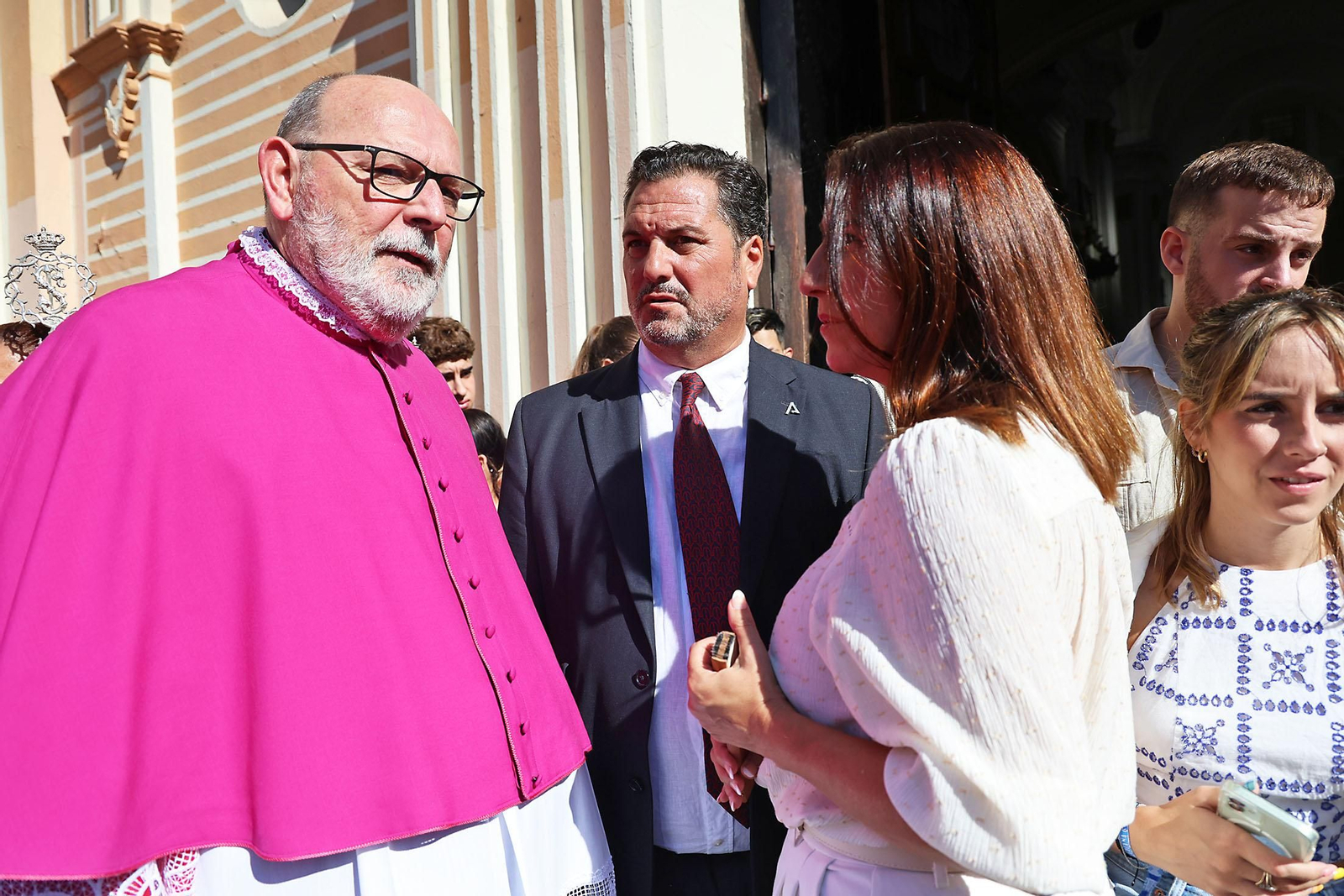 Imágenes de la bajada de la Virgen de la Cinta
