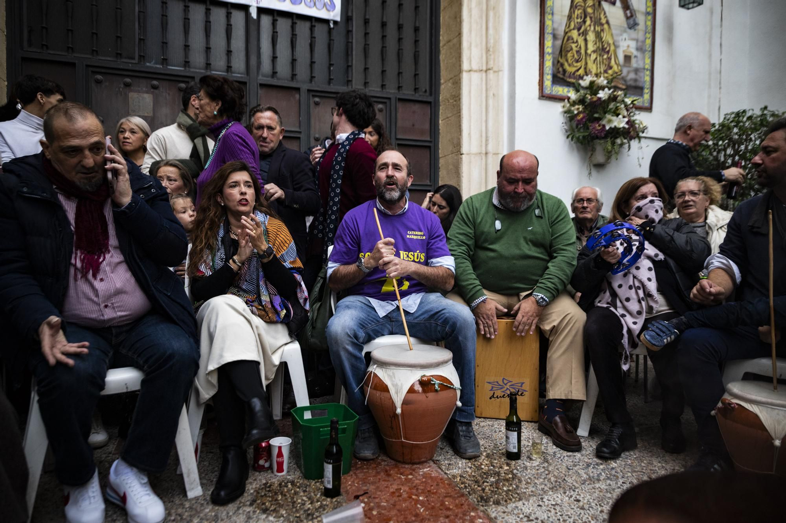 Imágenes del gran ambiente del 2º fin de semana de zambombas en Jerez