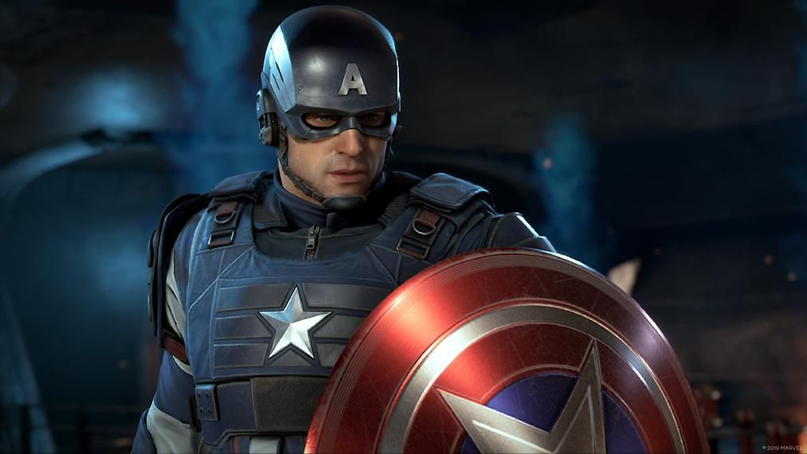 El Capitán América en el videojuego 'Marvel's Avengers'
