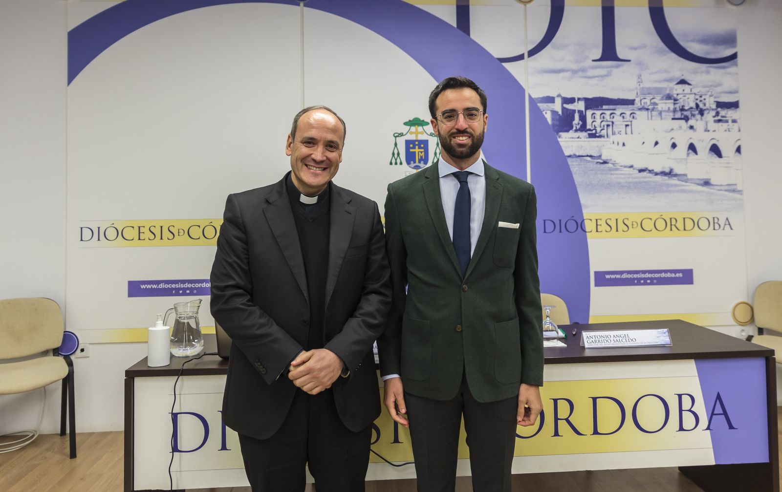 Antonio Prieto Lucena y Ángel Antonio Garrido.