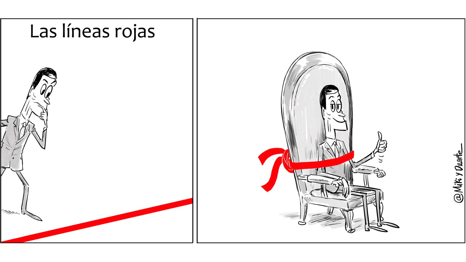 Las líneas rojas y Sánchez