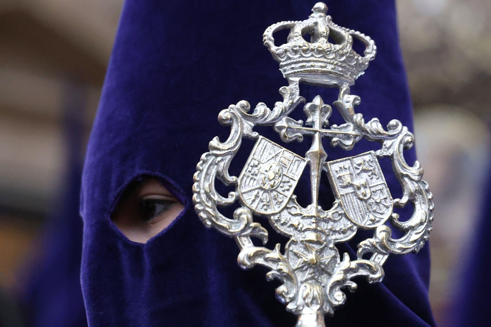 El Rico en el Miécoles Santo en Málaga, en imágenes