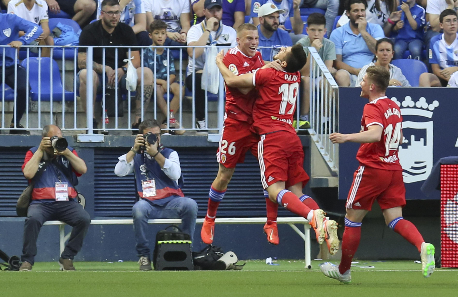 Las fotos del Málaga CF - Zaragoza