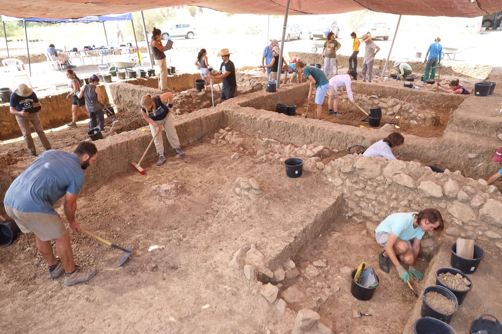 La excavación arqueológica de Cerro del Villar, en imágenes