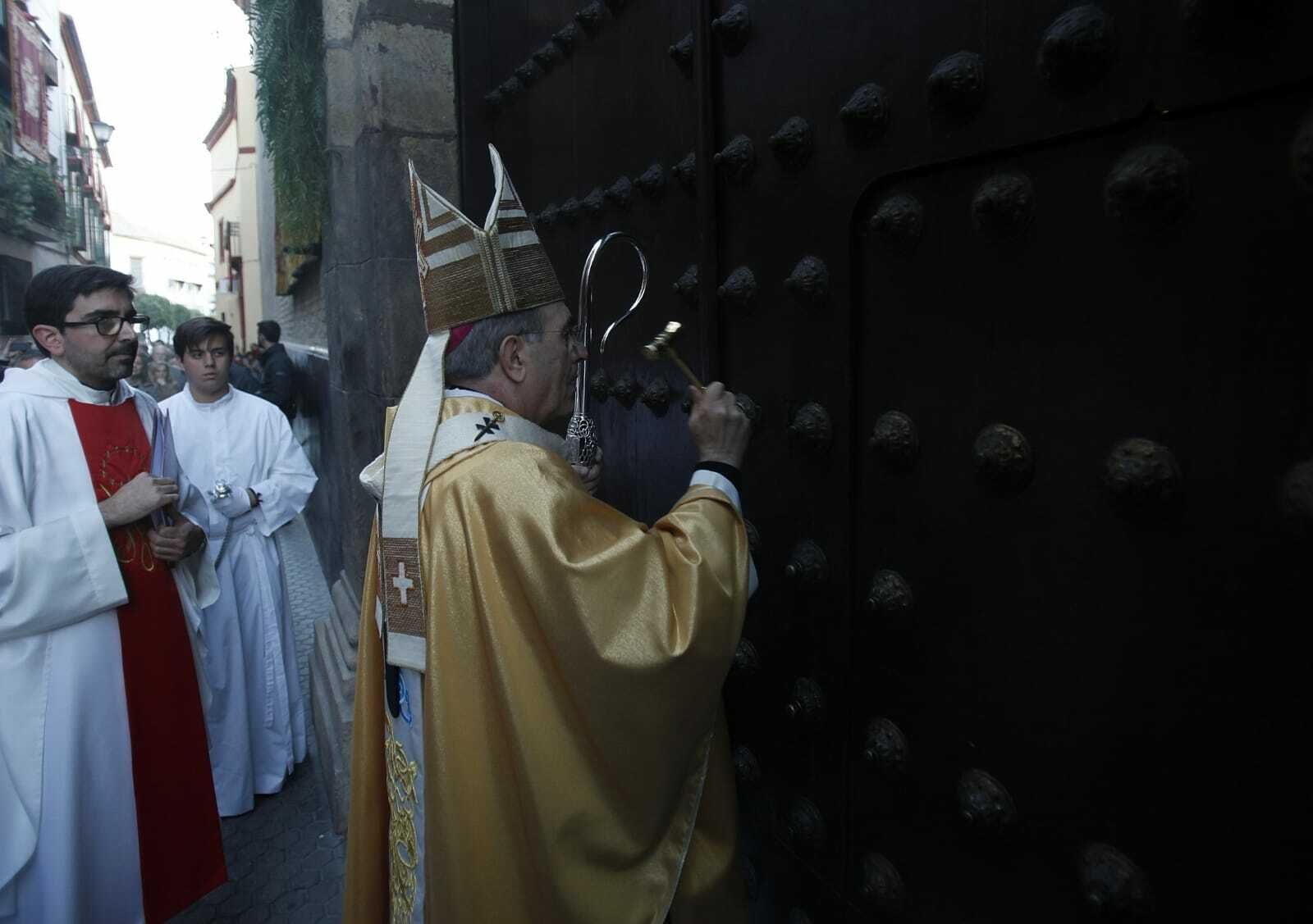 El arzobispo Asenjo en el acto.