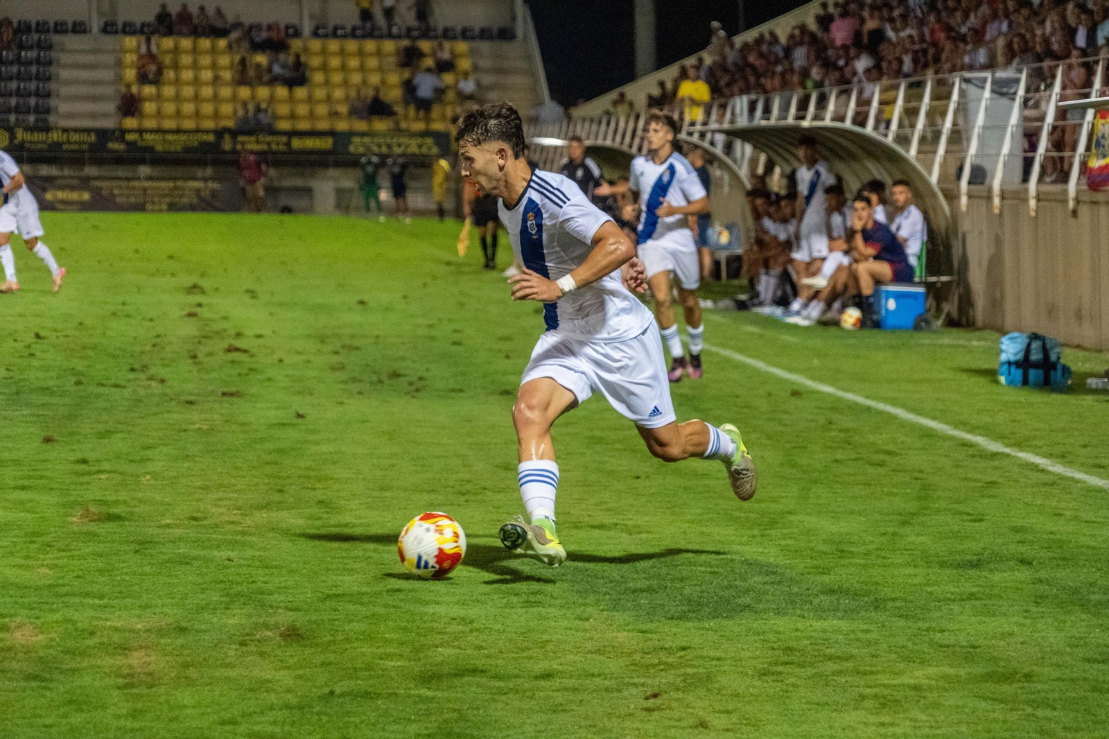 Imágenes del partido AD Merida - Recreativo de Huelva del Trofeo de la Bella