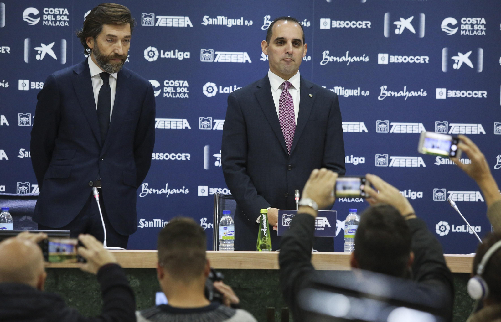 La rueda de prensa de Richard Shaheen, en fotos