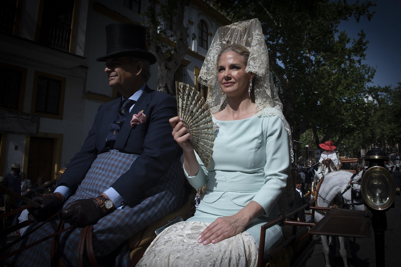 Las imágenes de la Exhibición de Enganches en la Maestranza