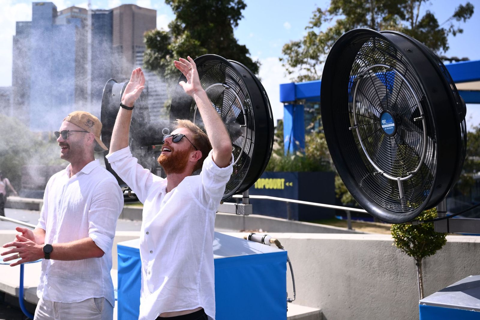 Las fotos de Alcaraz y del resto de cuartos de final de Australia