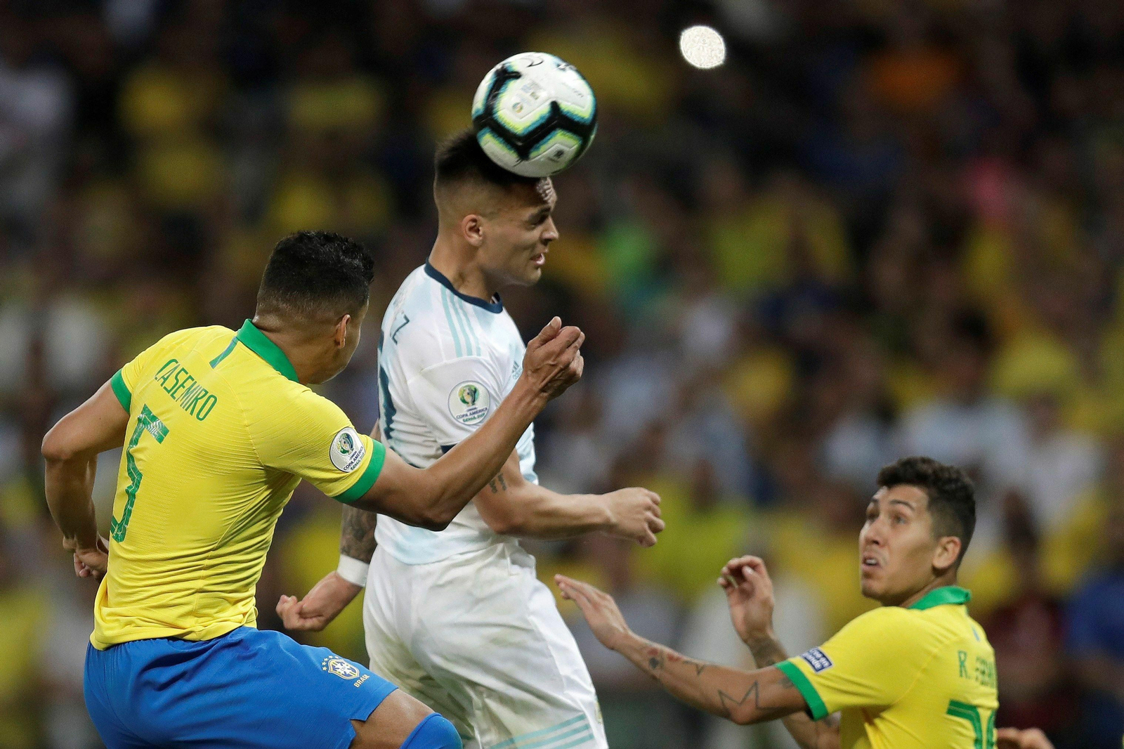 Las imágenes del Brasil-Argentina de la semifinal de la Copa América