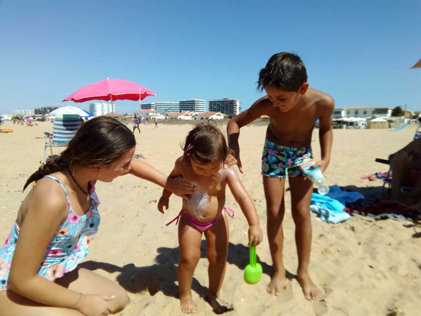 La fotoprotección es especialmente importante en los más pequeños.