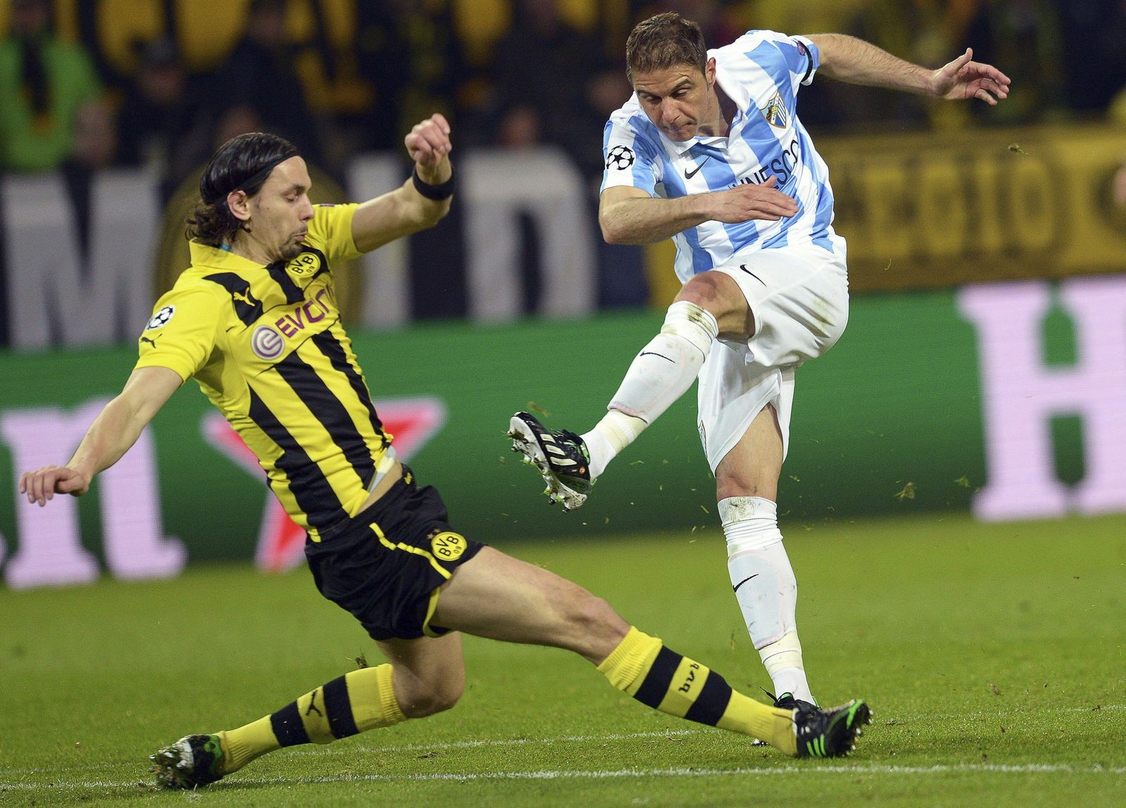 Las fotos del Borussia Dortmund-Málaga CF.