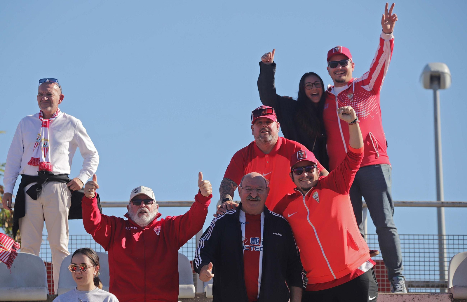 Búscate en el Nuevo Mirador durante el Algeciras - Atlético Madreliño de Primera Federación