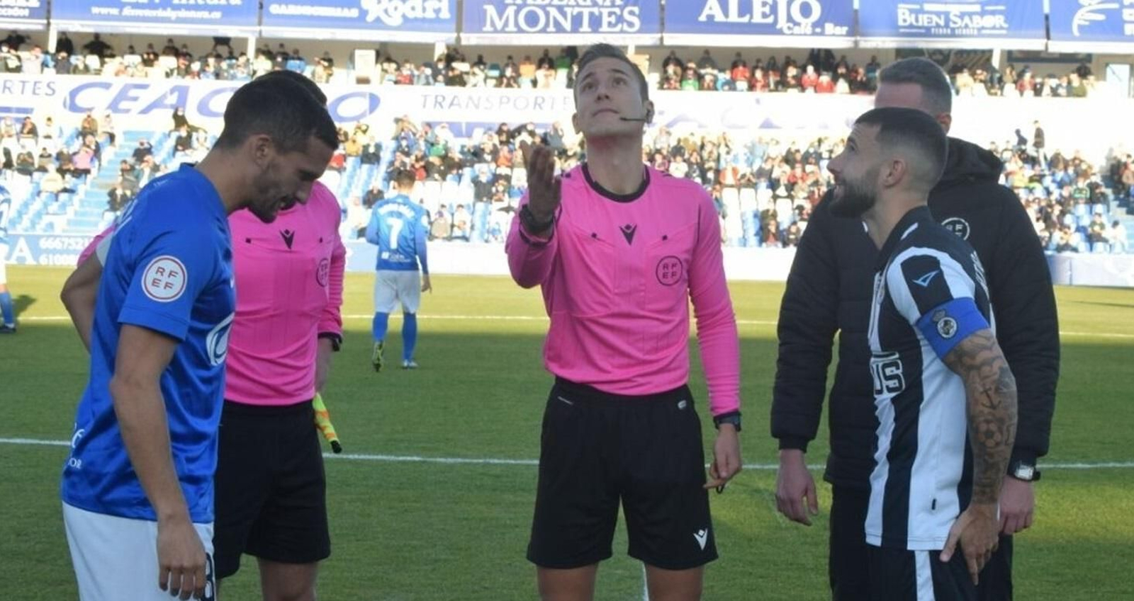 Tárraga Lajara, durante el Linares-Balona de la 21-22.