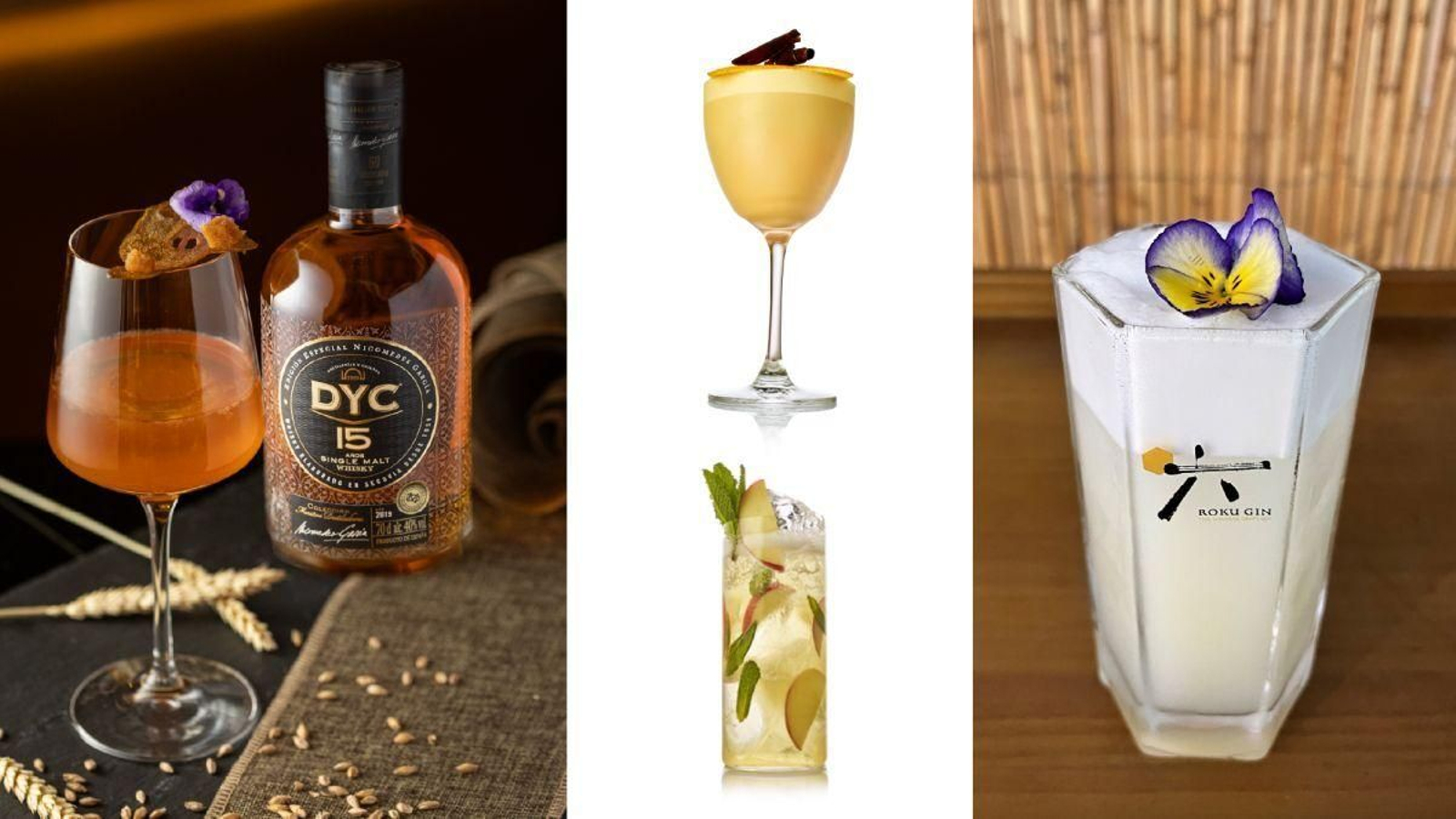 Los cócteles recomendados por Suntory Global Spirits.