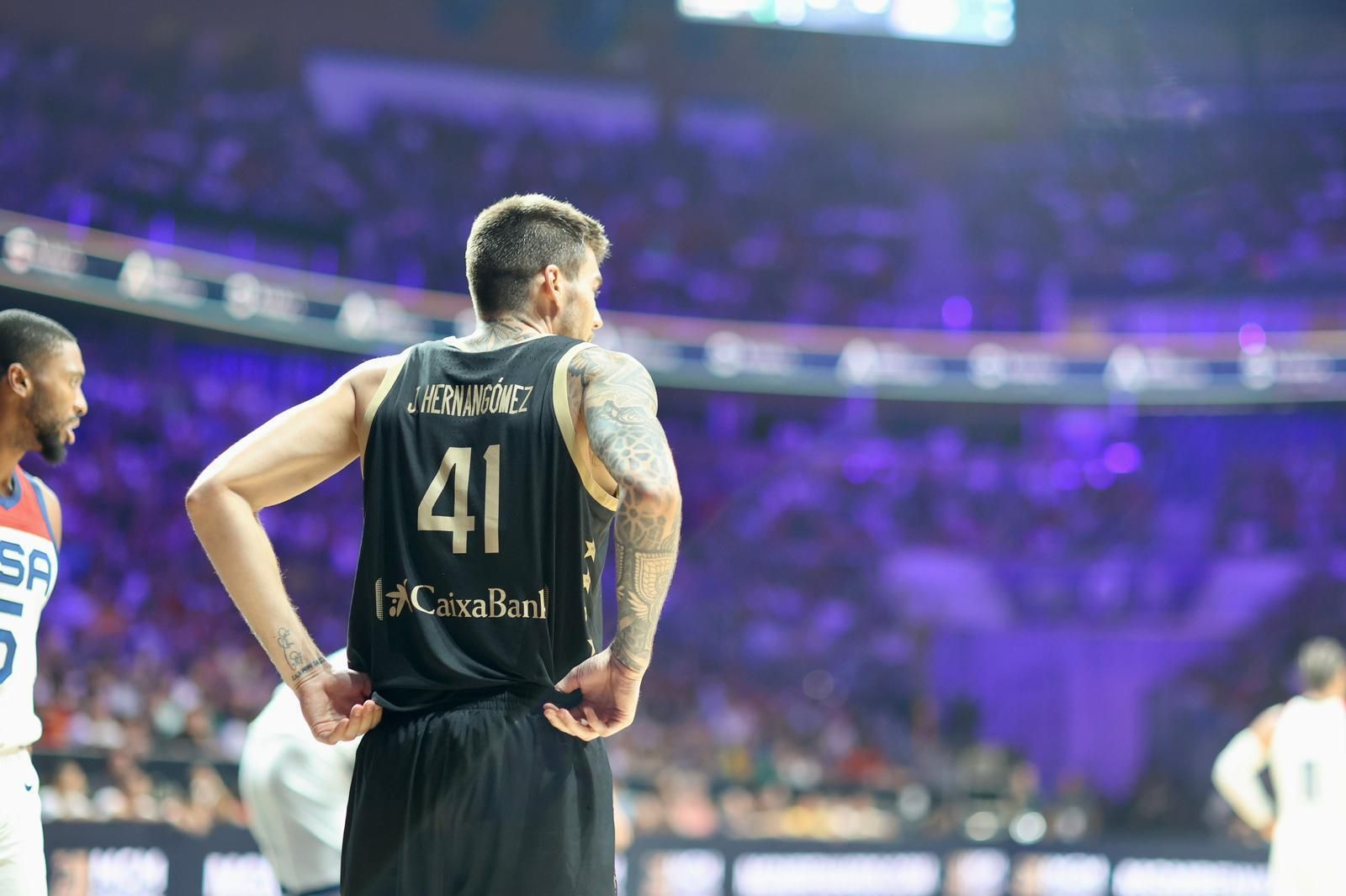 Las imágenes del España-Estados Unidos en el Martín Carpena