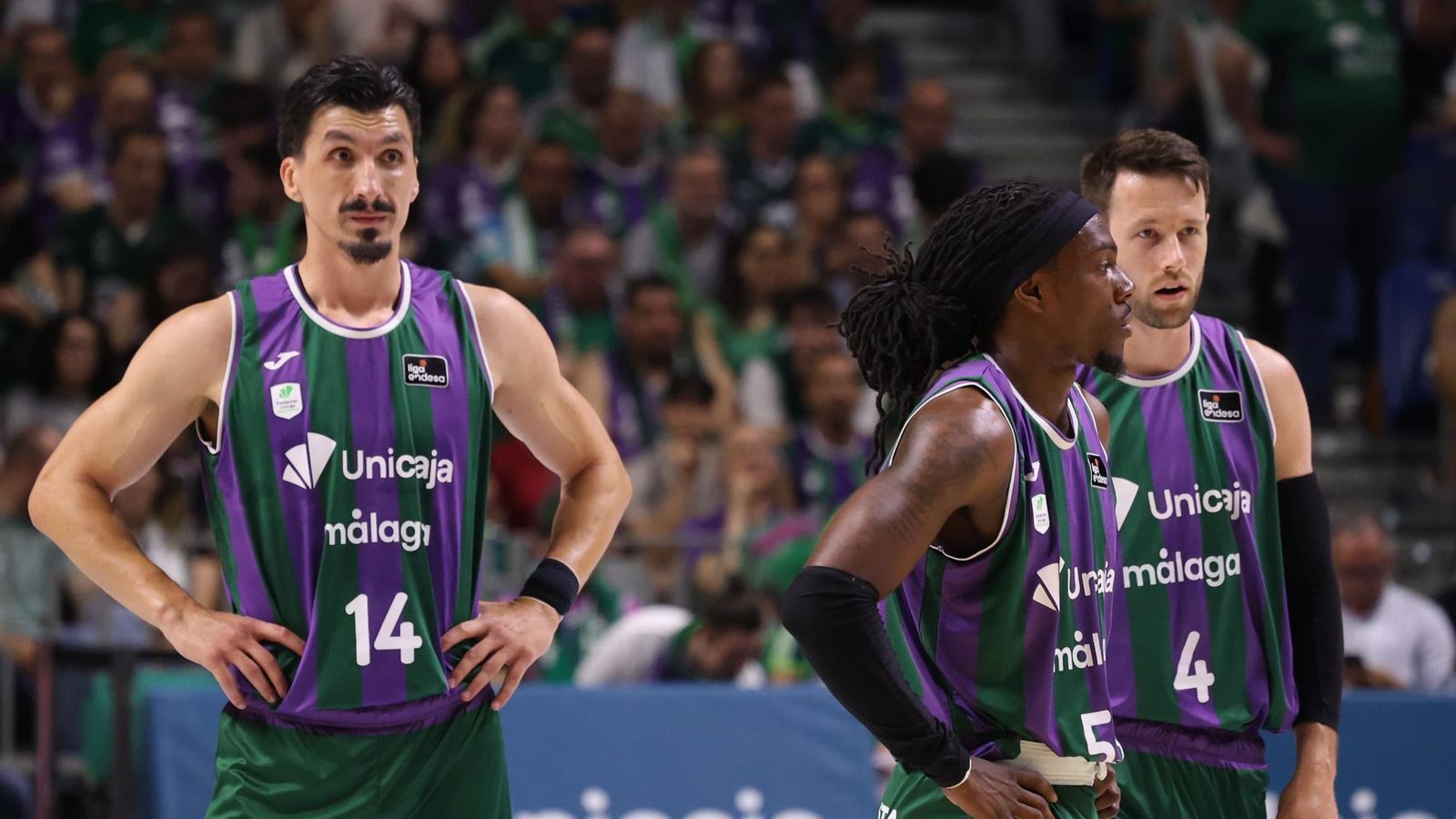 Las fotos del Unicaja-Barcelona, primer partido del play off de la Liga Endesa