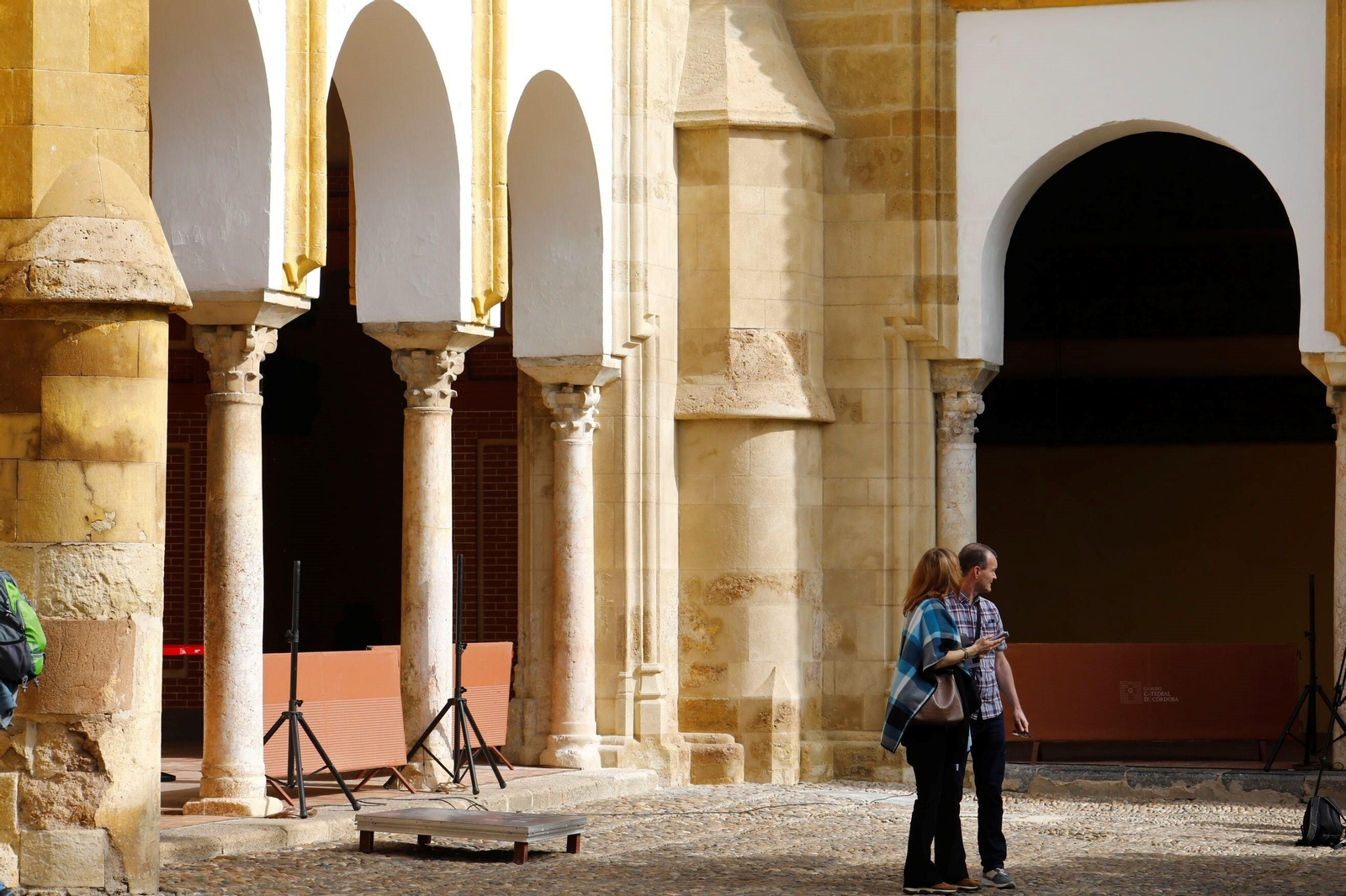 La restauración del machón nororiental de la Mezquita-Catedral, en imágenes