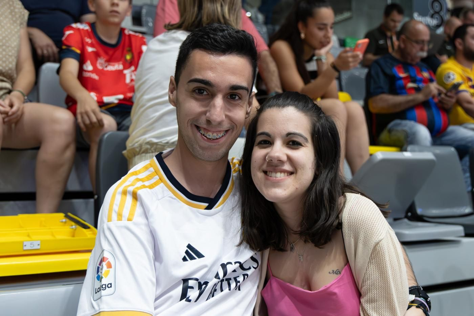 Las gradas del Olivo Arena en las semis de la Copa del Rey de balonmano, en imágenes
