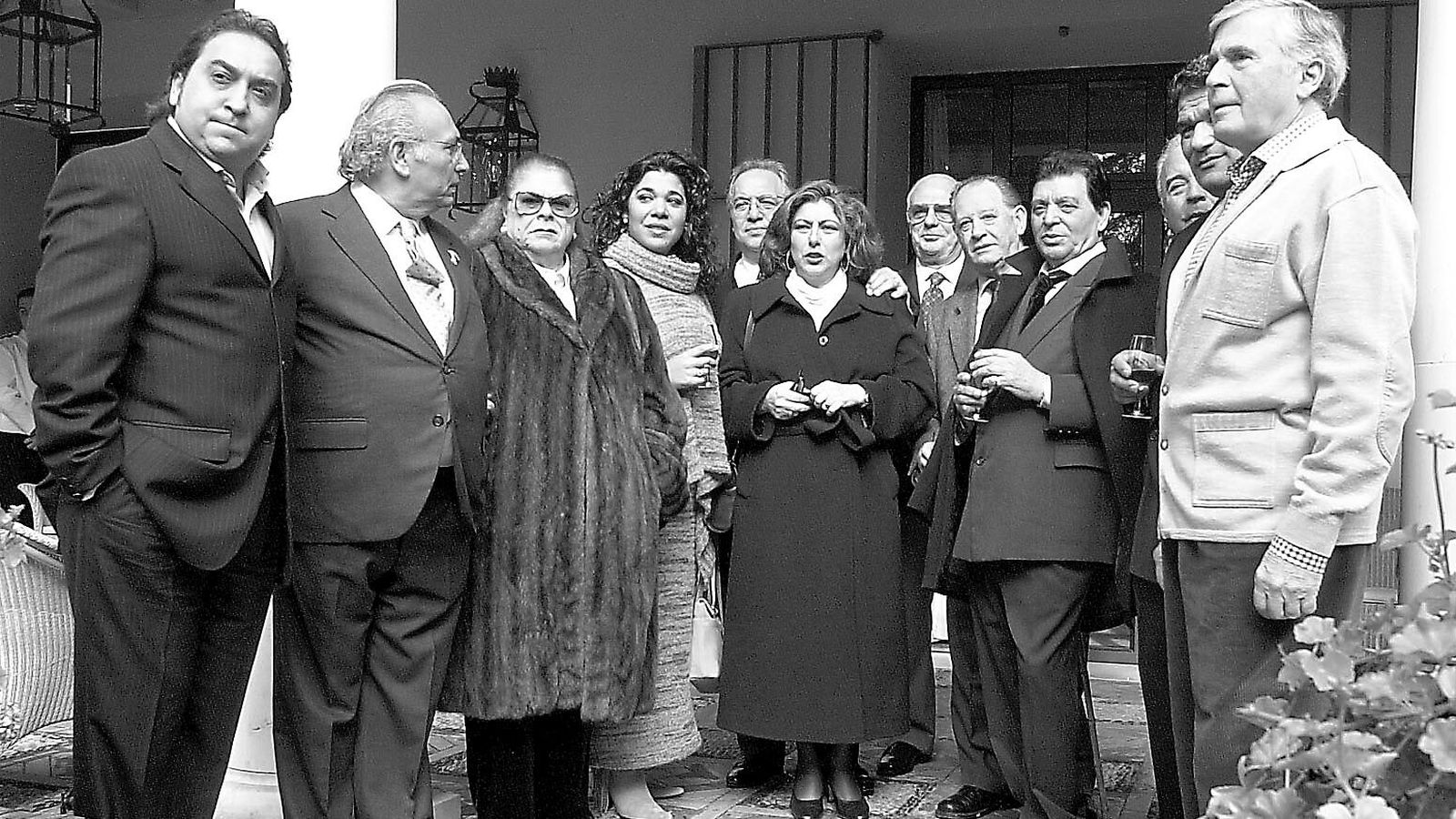 Juan Pedro Aladro, junto a Juan de la Plata, Mercedes Fernández y Gregorio Fernández.