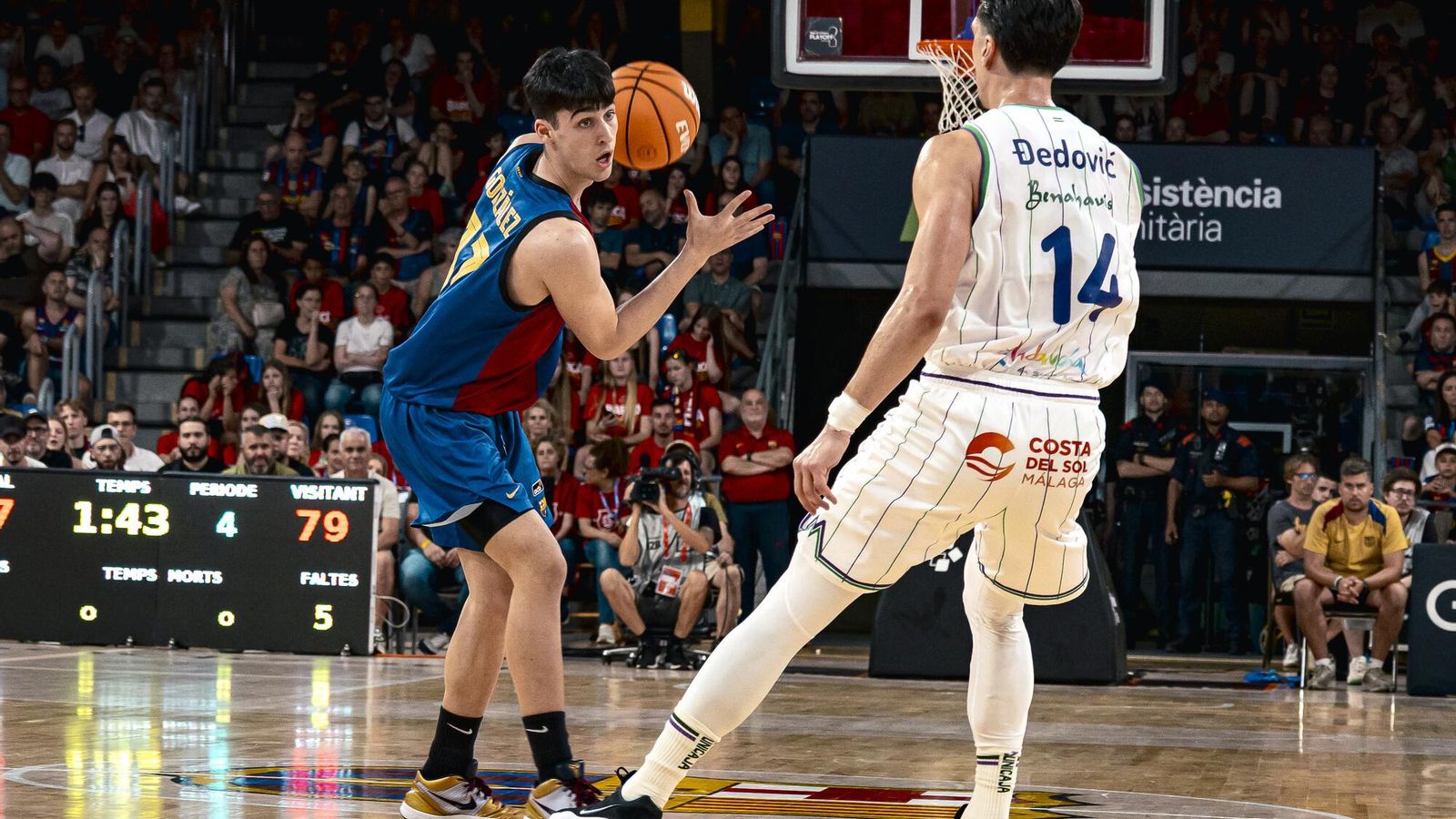 Las fotos del Barça-Unicaja, 2º partido del play off de la ACB