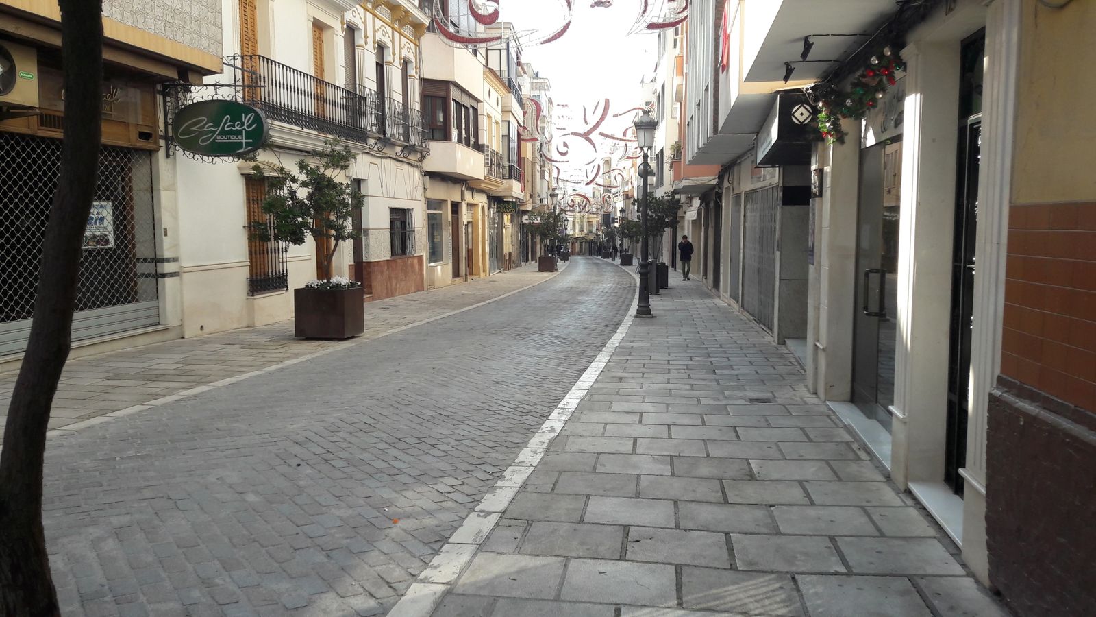 Calle Aguilar, donde más ha repuntado el precio de la vivienda en Puente Genil.