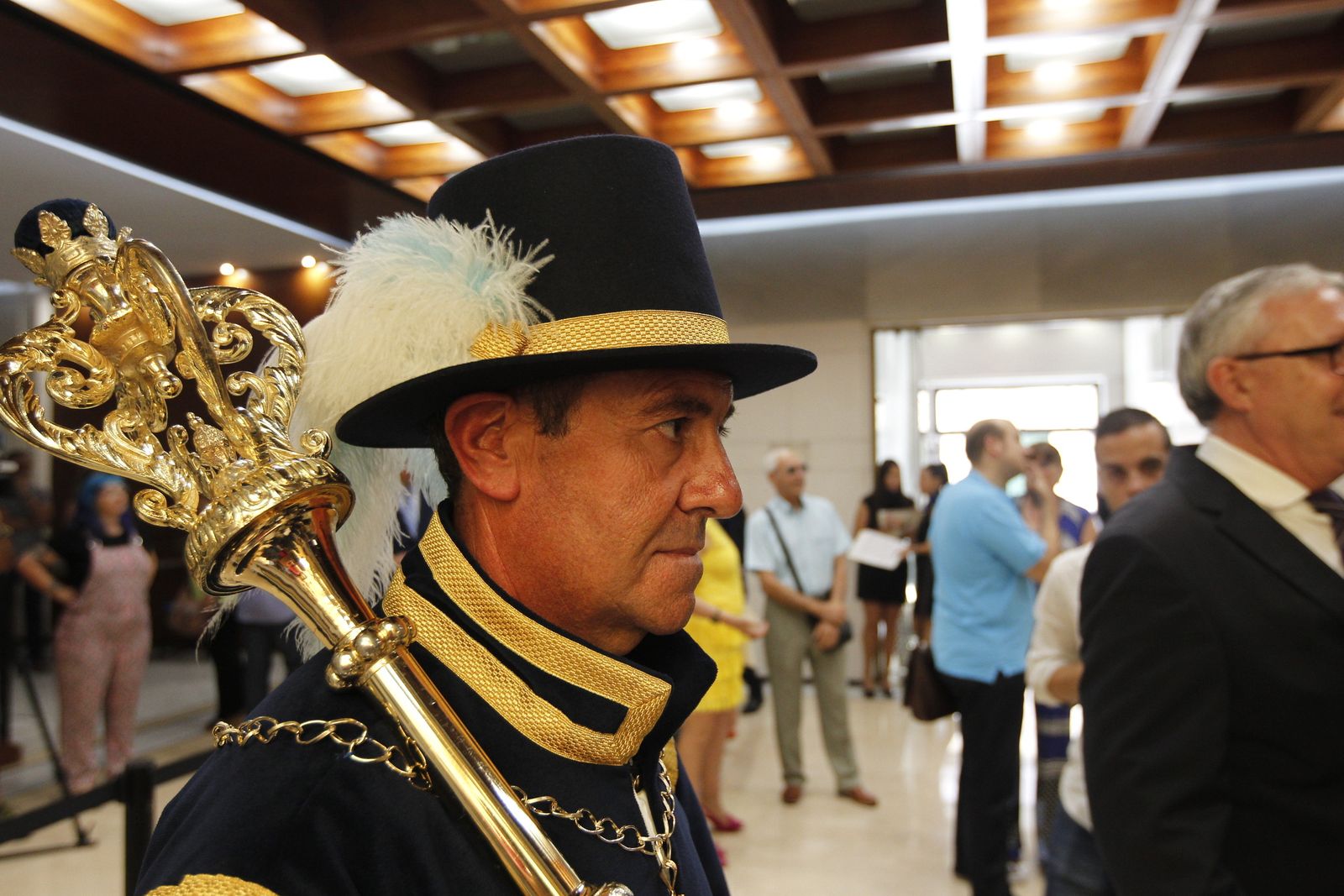 Pleno investidura Presidente Diputación de Almería. Javier Aureliano García