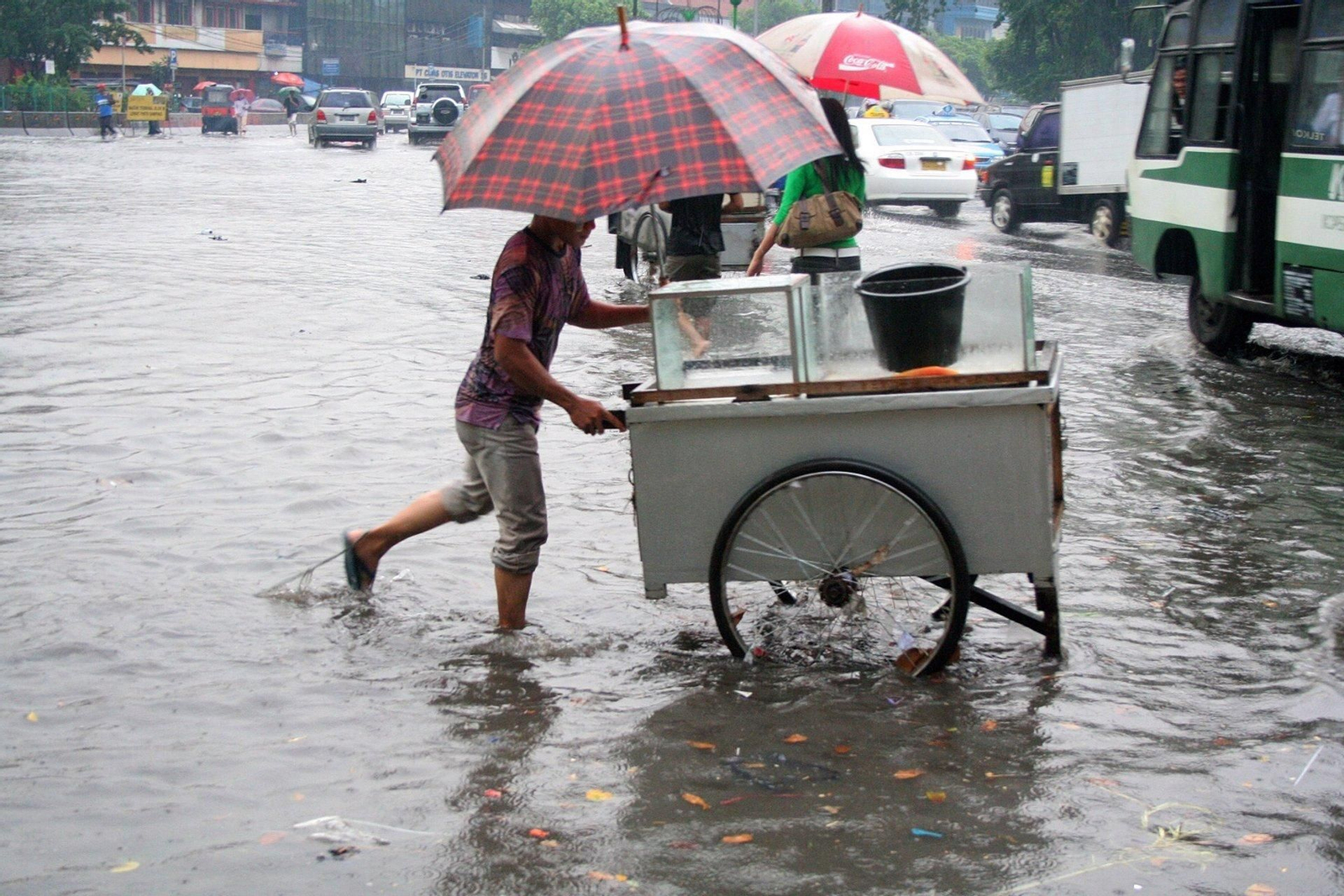 Lluvias en Indonesia