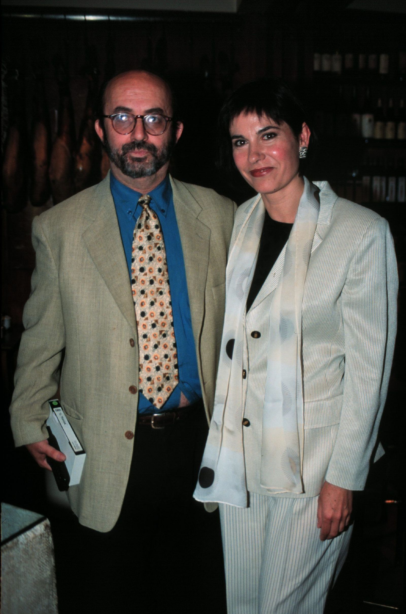 Lorenzo Diaz y Concha García Campoy a principios de los años 90