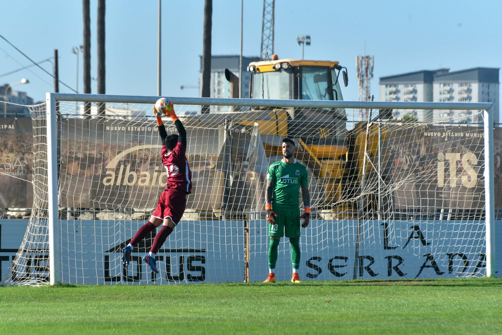 El partidillo de entrenamiento de la Balona, en imágenes