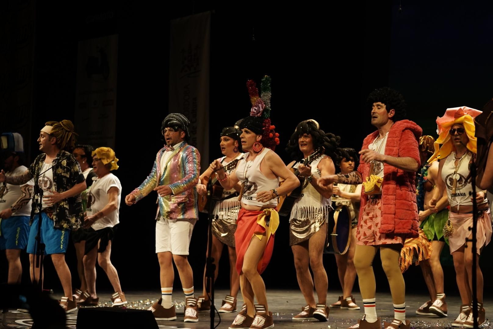 Las fotos de la cuarta sesión de preliminares del Concurso del Carnaval de Córdoba.