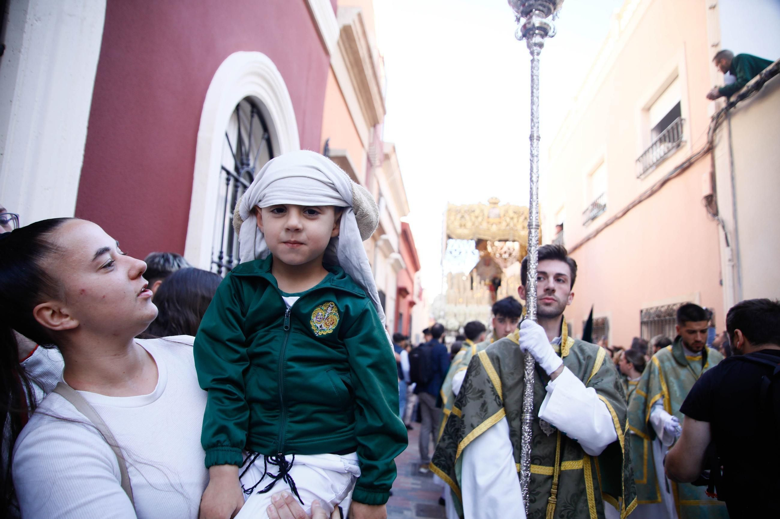 Macarena en la Semana Santa de Almería