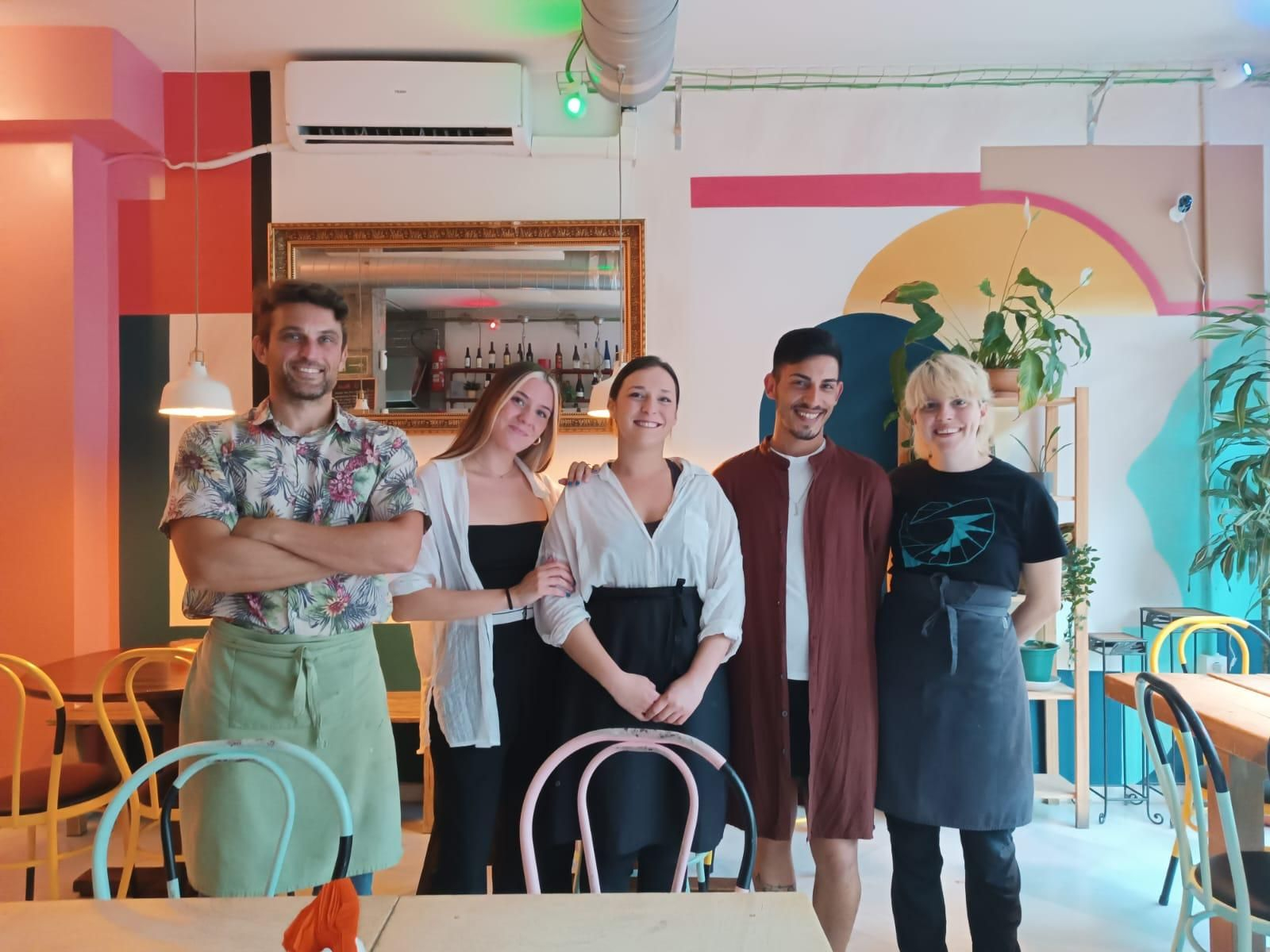 Comiendo en "El Taller" de Algeciras