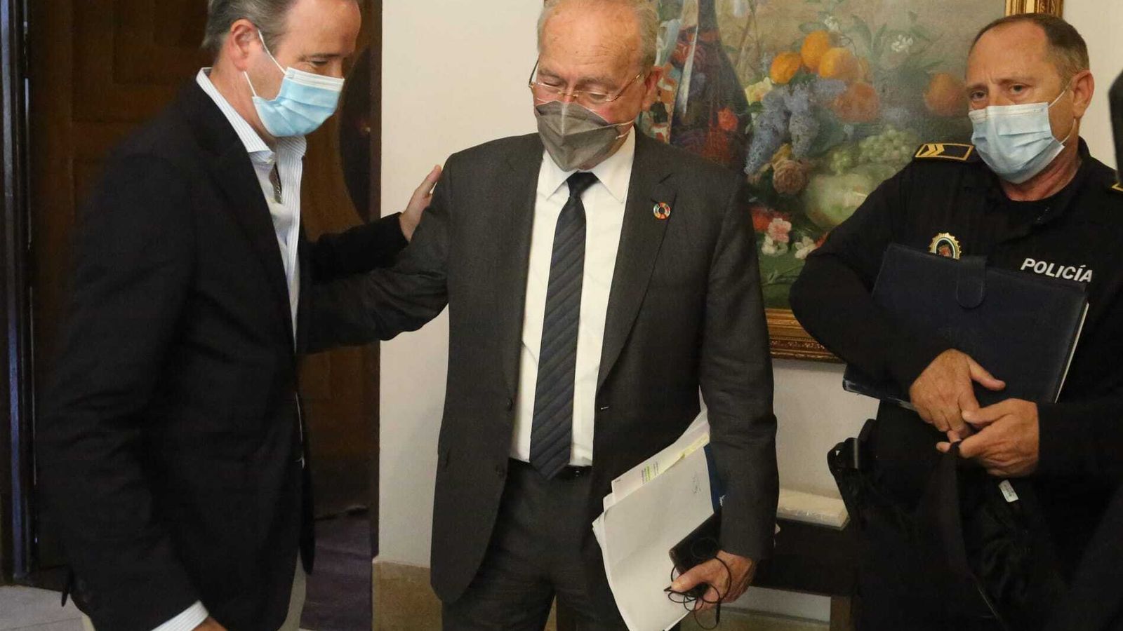 Pablo Atencia con Francisco de la Torre