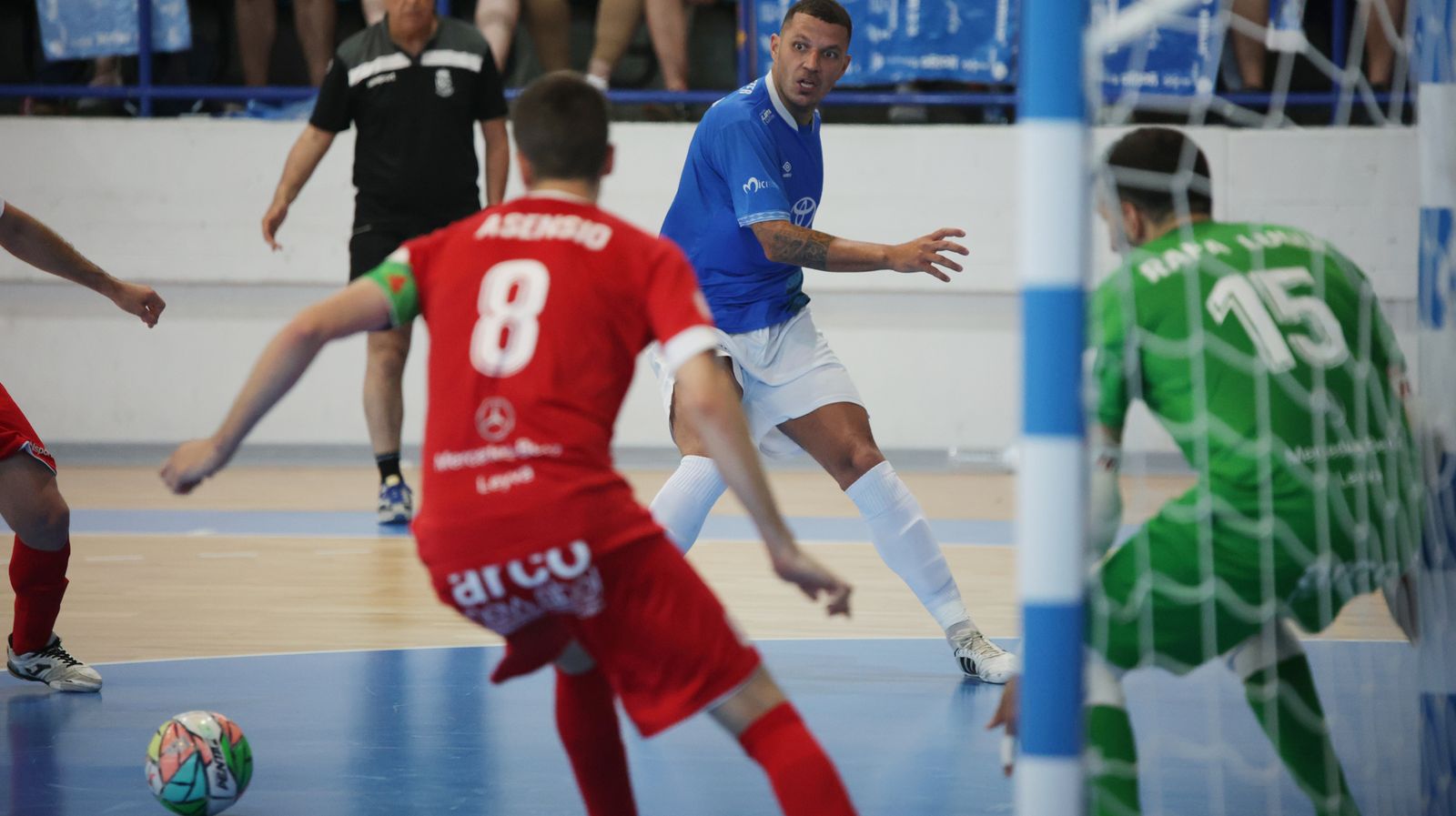 Imágenes del partido del Xerez Toyota Nimauto - Móstoles