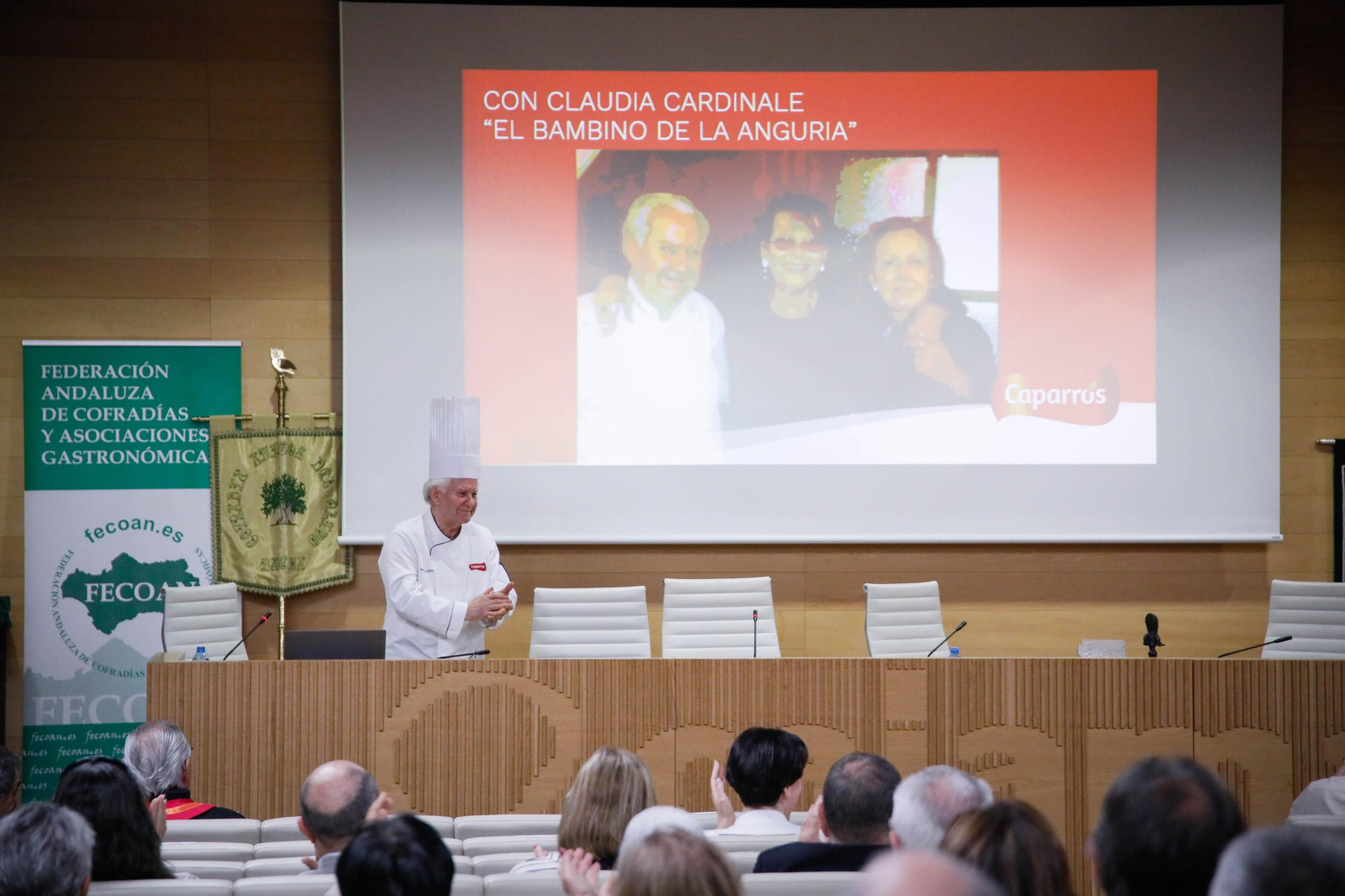 Las mejores imágenes de las conferencias en el congreso gastronómico ofrecido por CAPARROS