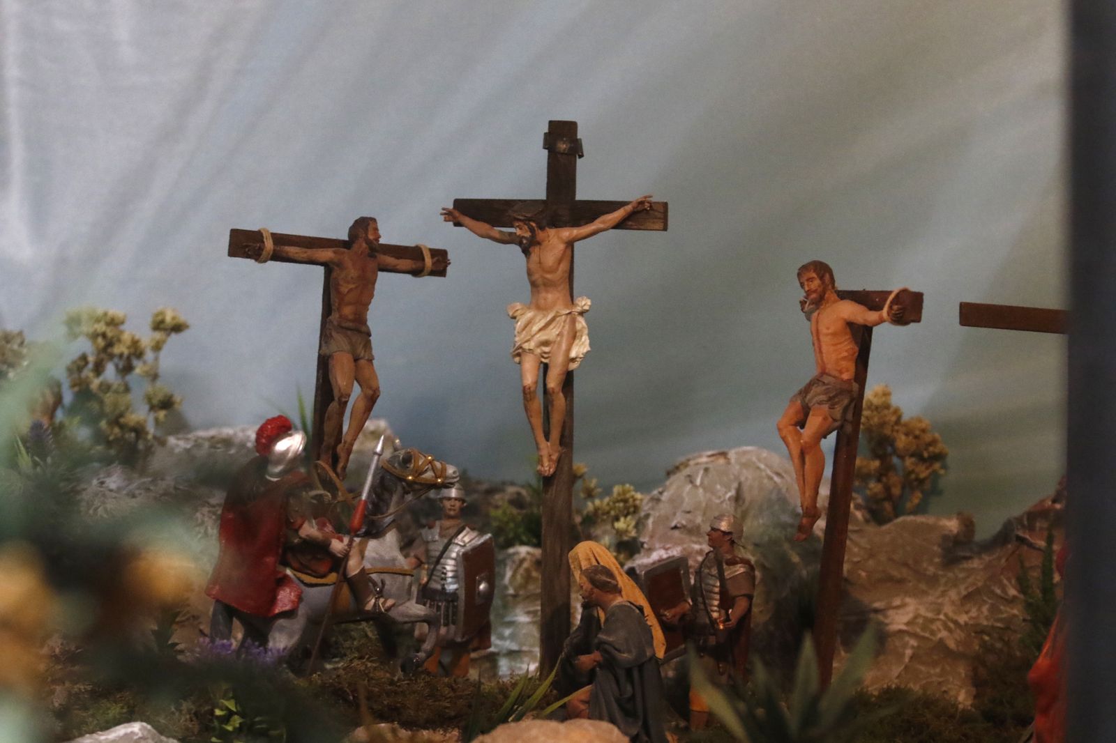 Un recorrido en fotografías por el belén pasionista del centro comercial Zoco de Córdoba