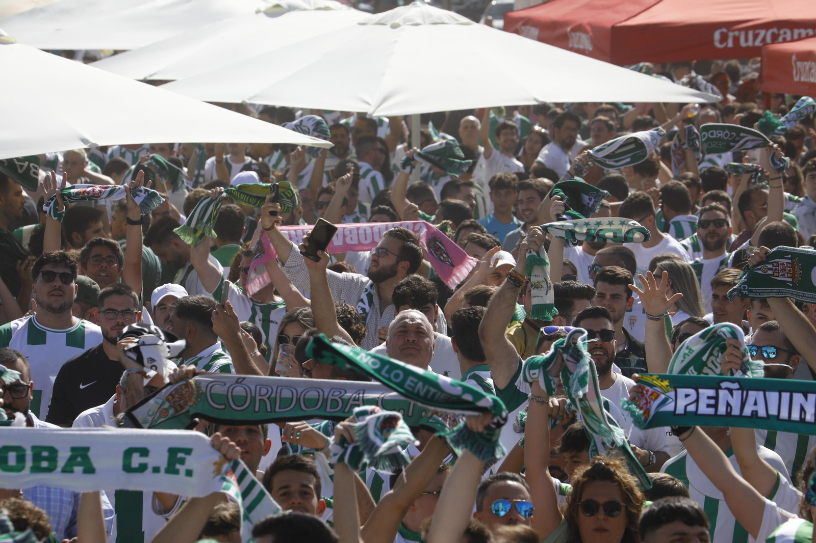 Las mejores fotos de la 'Fan Zone' del Córdoba CF antes del partido ante la Ponferradina