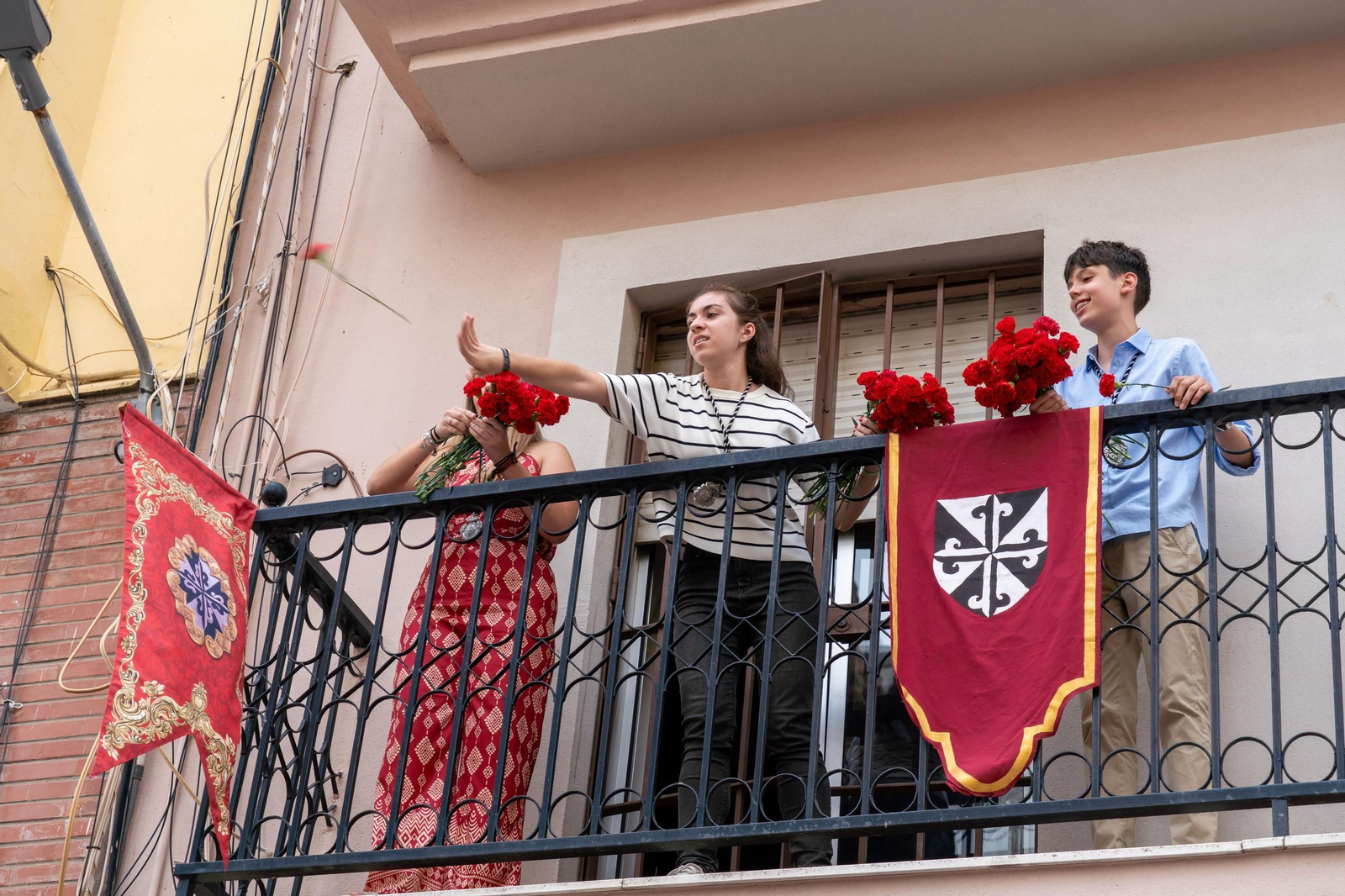 Imágenes del traslado del Cristo del Amor a la Concepción