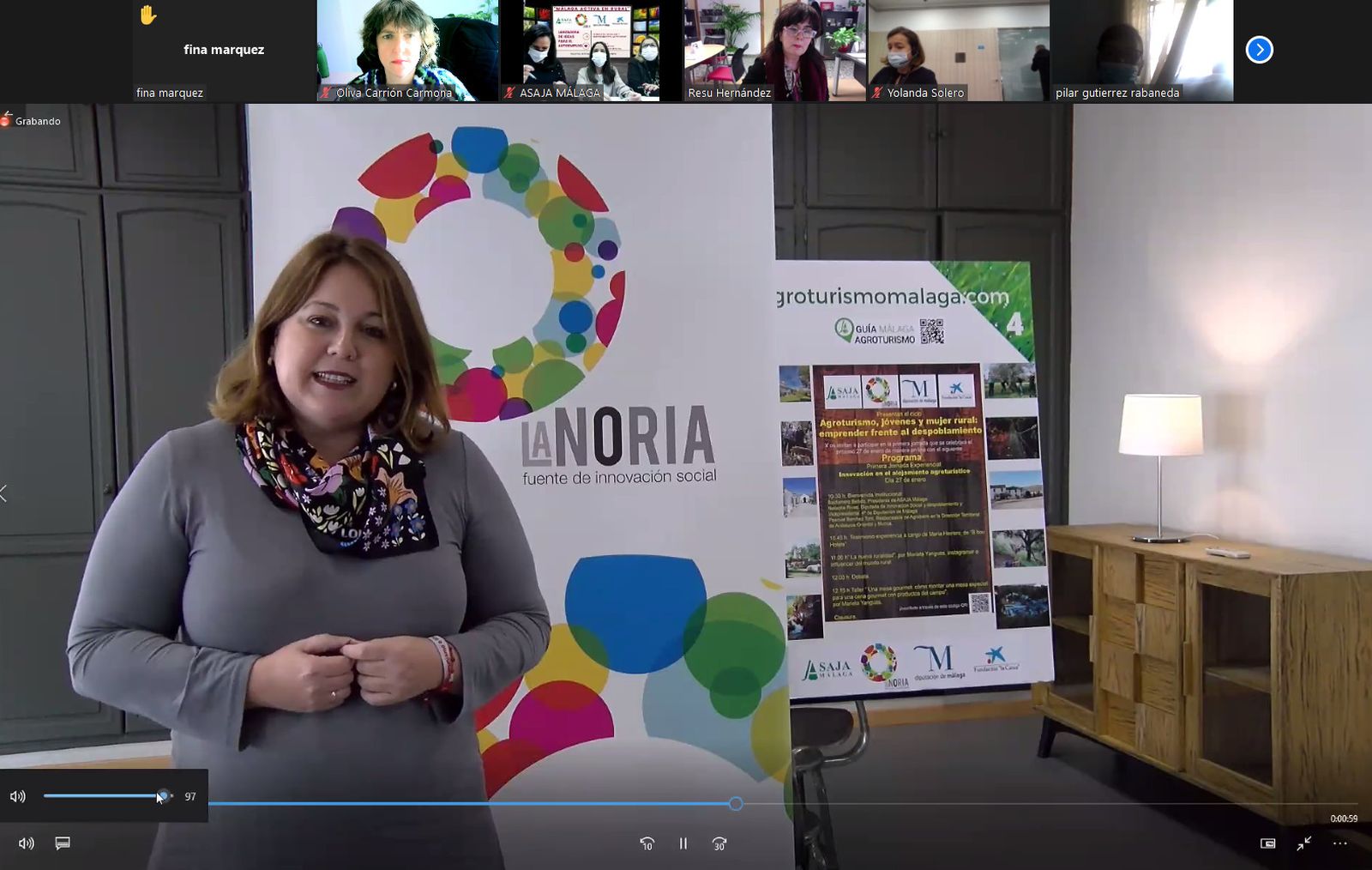 Natacha Rivas, vicepresidenta segunda de la Diputación.