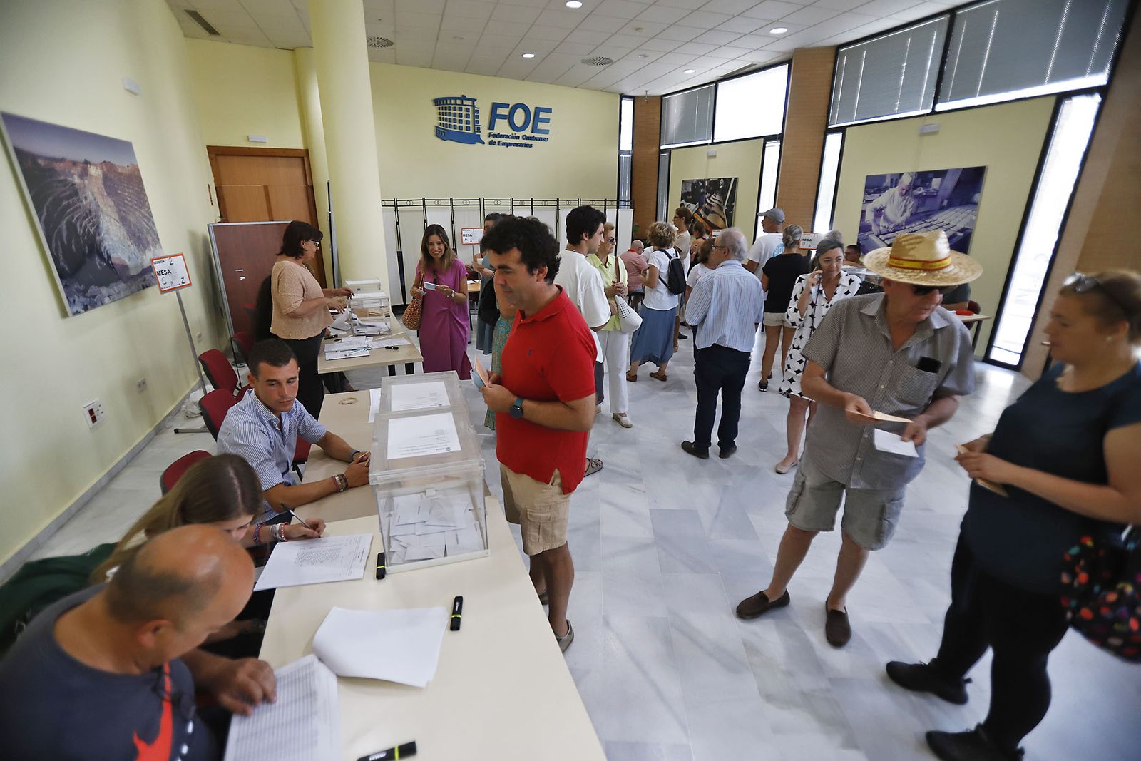 Las fotos de la jornada de Elecciones Generales del 23-J en Huelva
