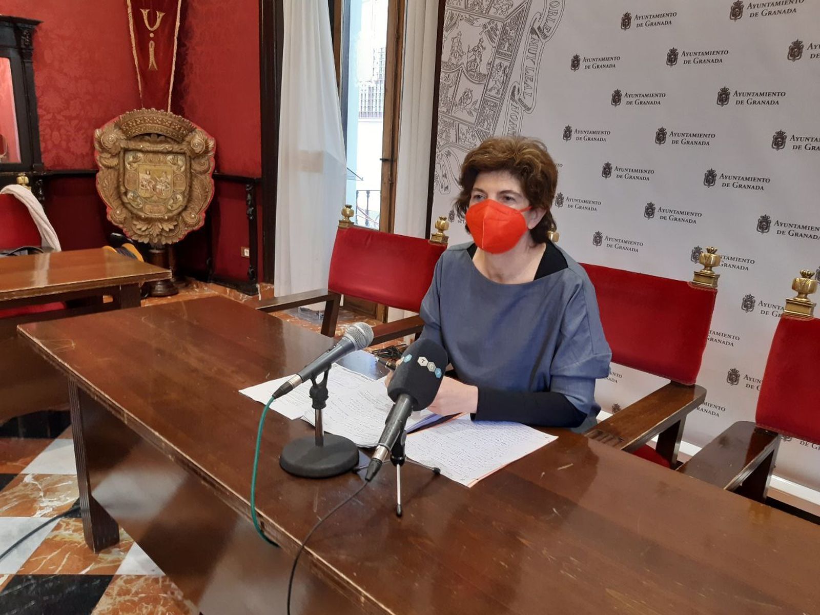 La concejal de Podemos-IU en Granada, Elisa Cabrerizo.