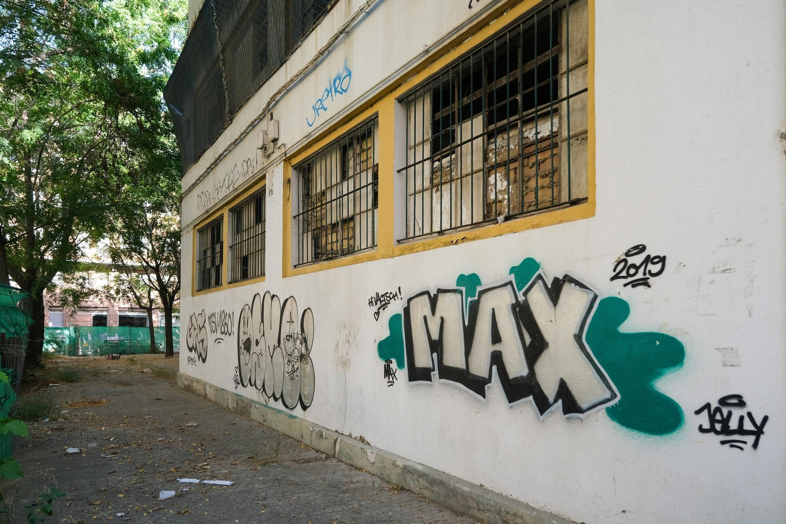 Aspecto del antiguo Mercado de la Puerta de la Carne.