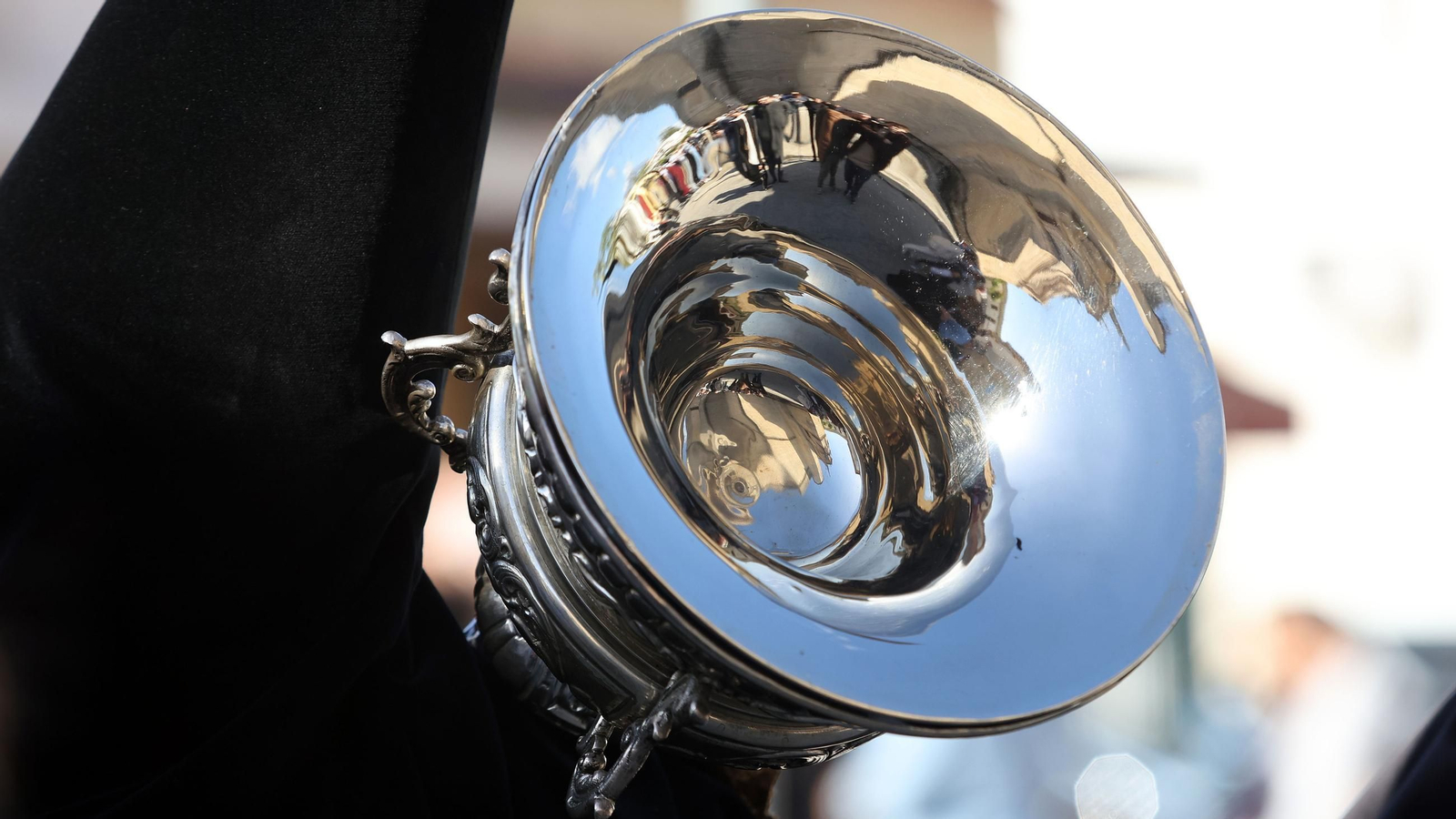 Imágenes de la Hermandad de la Piedad en el Sábado Santo de Jerez 2025