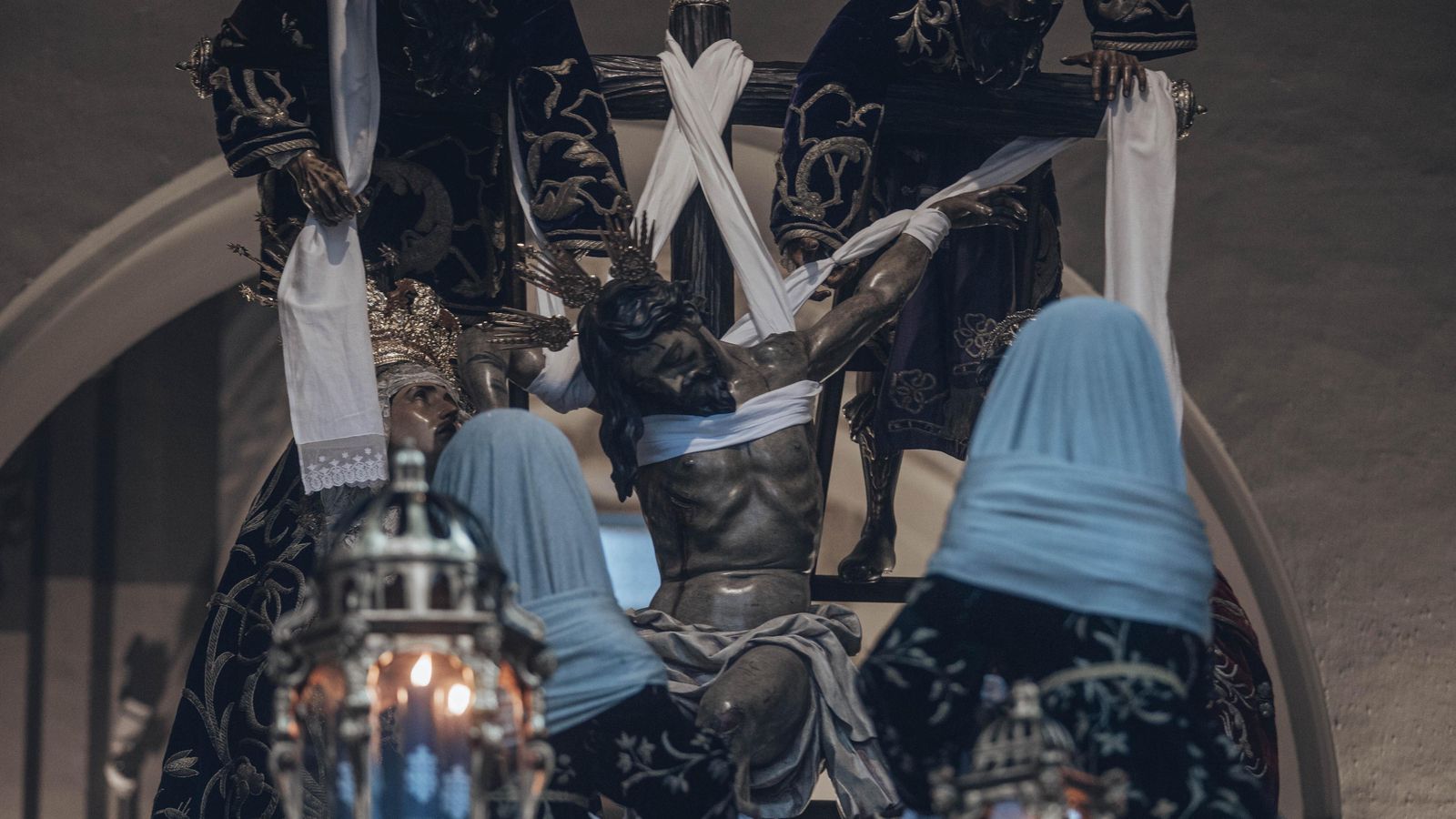 Una imagen de la hermandad de la Quinta Angustia