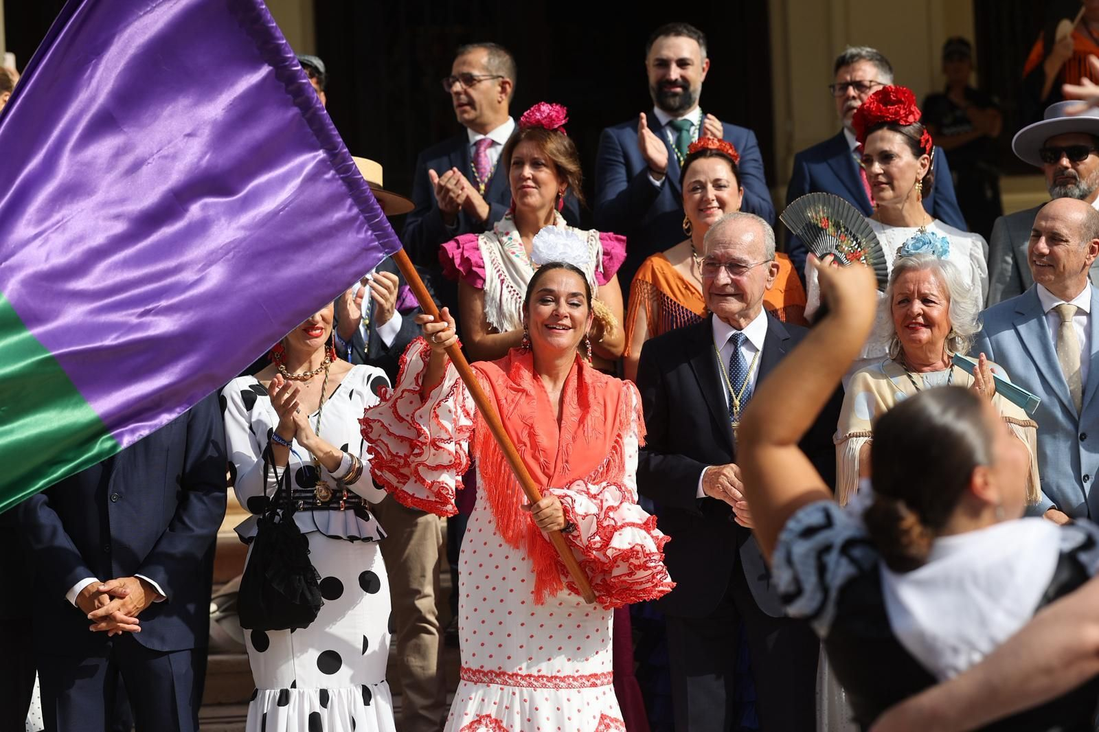 La Romería al Santuario de la Victoria que inicia la Feria de Málaga, en imágenes