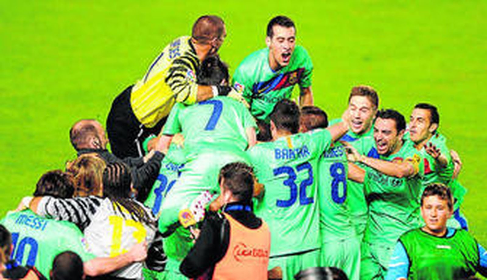 Campeón en un partido sin tensión