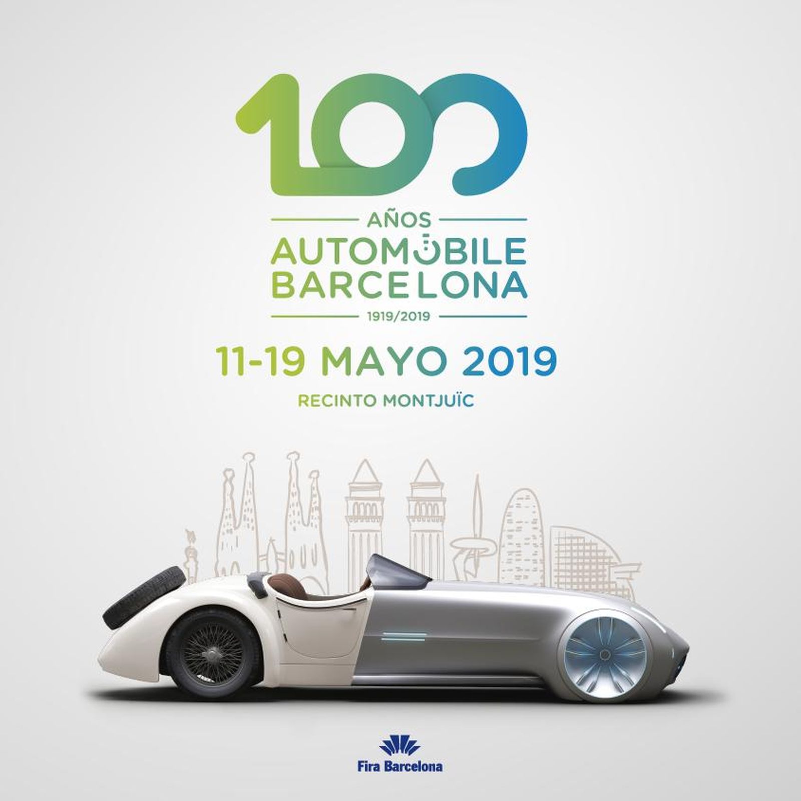 Cartel del Automobile Barcelona.