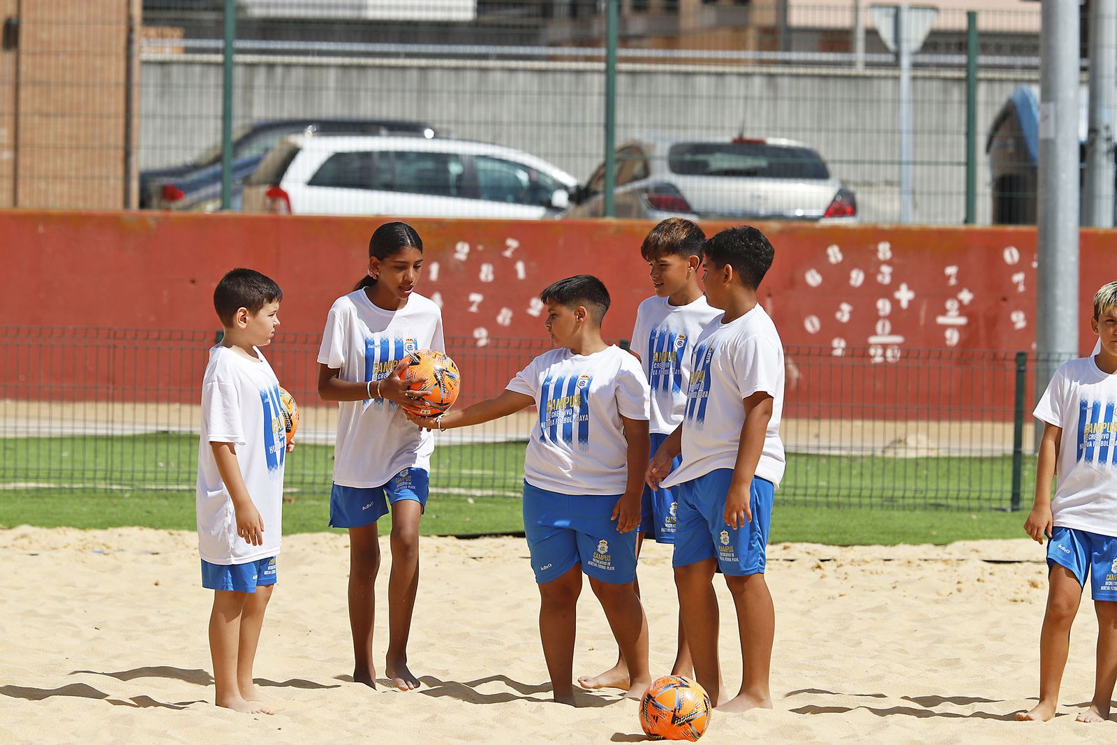 Imágenes del Campus Recreativo de Huelva Fútbol Playa